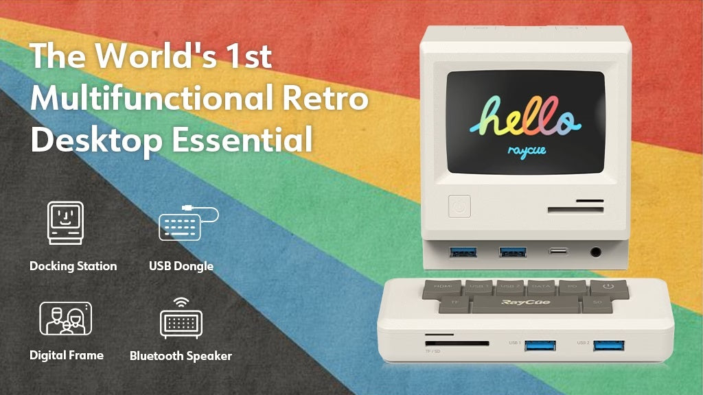 RayCue 128K – La Estación de Acoplamiento Retro que lo Tiene Todo